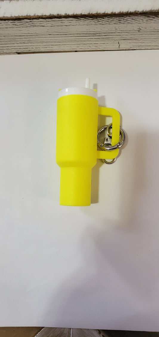 Yellow Stanley Cup Keychain