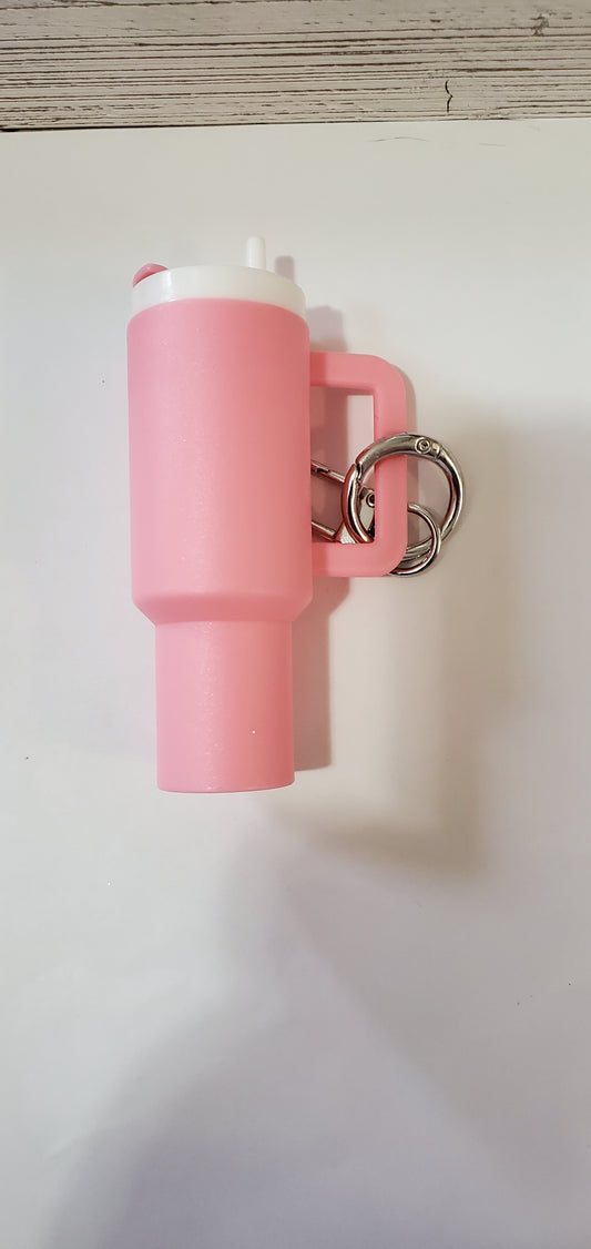 Pink Stanley Cup Keychain