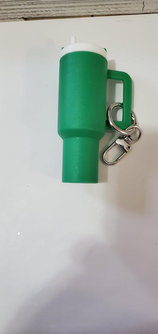 Green Stanley Cup Keychain