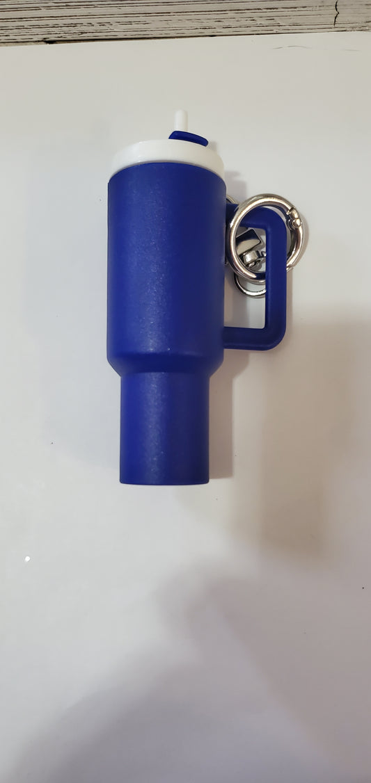 Dark Blue Stanley Cup Keychain