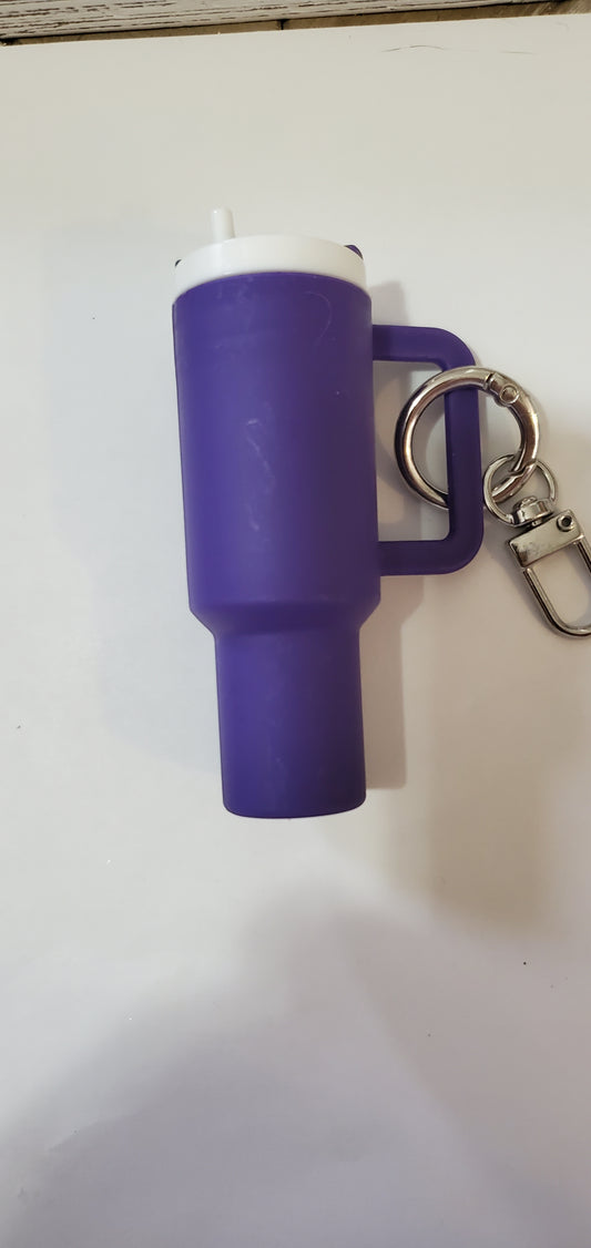 Purple Stanley Cup Keychain