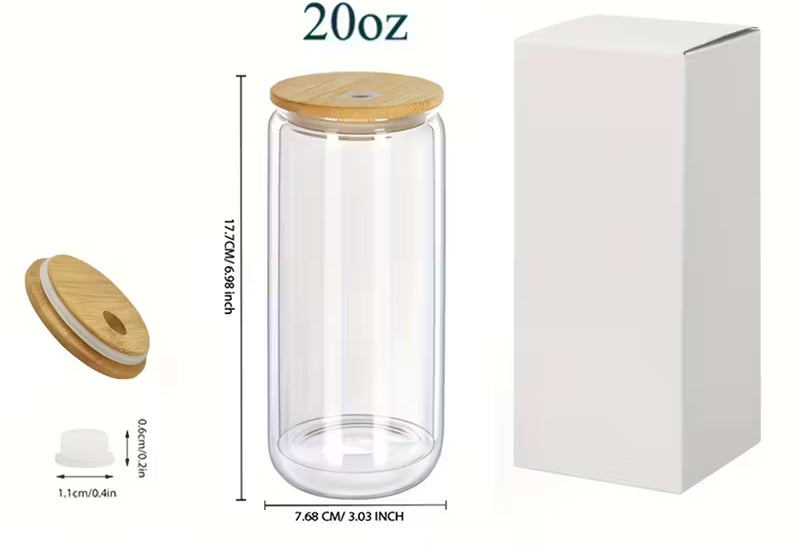 20 oz Glass Snow Globe