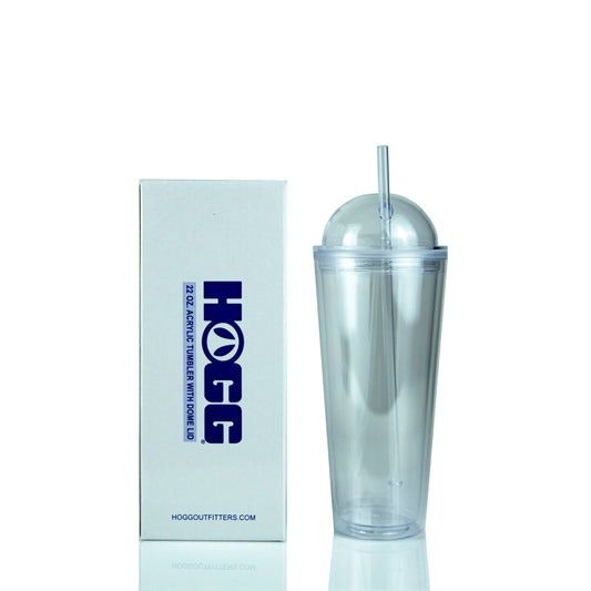 22 oz Acrylic Snow Globe Tumbler