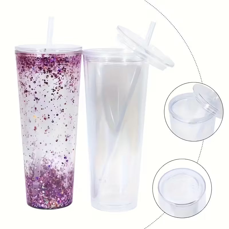 24 oz Snow Globe Tumbler